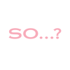 So…? Fragrance Logo